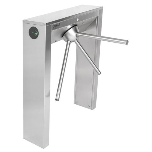 Tornello tripode - OTT 640 D - Oskar Turnstiles System - per controllo accesso / in acciaio inossidabile / per edifici pubblici