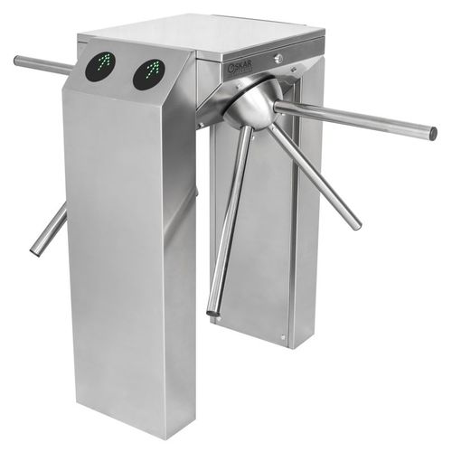 Tornello tripode - OTT 262 KD - Oskar Turnstiles System - per controllo accesso / in acciaio inossidabile / per edifici pubblici