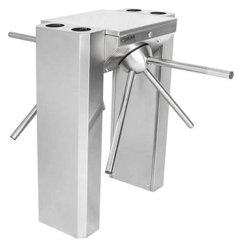 Tornello tripode - OTT 262 MD - Oskar Turnstiles System - per controllo accesso / in acciaio inossidabile / per edifici pubblici