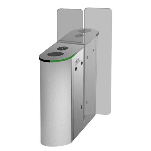 Tornello a mezza altezza - HCT 1600 S - Oskar Turnstiles System - per controllo accesso / in acciaio inossidabile / per edifici pubblici