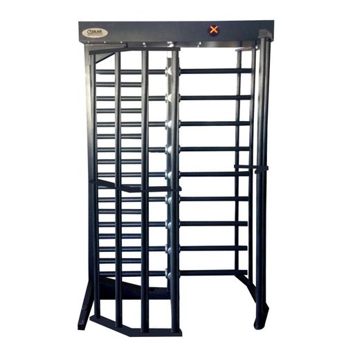 Tornello a tutta altezza - OBT 130 - Oskar Turnstiles System - per controllo accesso / di sicurezza / in acciaio inossidabile