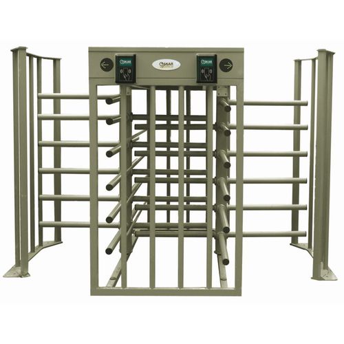 Tornello a tutta altezza - OBT 4203 - Oskar Turnstiles System - per controllo accesso / di sicurezza / in acciaio inossidabile