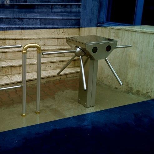 Tornello tripode - OTT 162 S - Oskar Turnstiles System - per controllo accesso / in acciaio inossidabile / per edifici pubblici