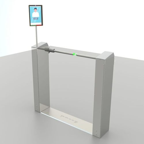 Barriera di controllo accessi - PASSY 100 - DUCATI HOME AUTOMATION - a ventola / in acciaio inossidabile / per spazio pubblico