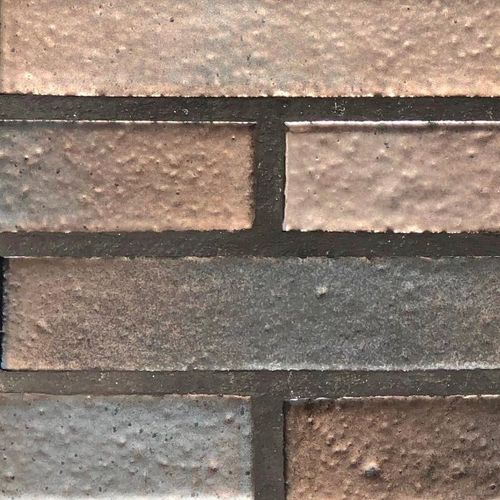 Mattone per facciata - SILVER BLACK 3504-LO - SMOOTH - Klinker Covadonga - per muratura / trafilato / colorato