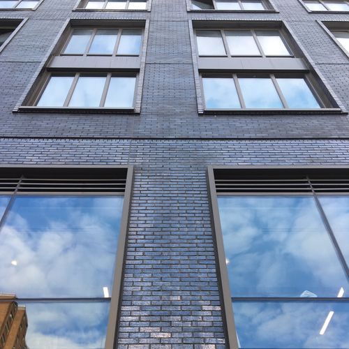 Mattone per facciata - PEARL BLACK 3505 R3O - TEXTURED - Klinker Covadonga - per muratura / trafilato / anticato