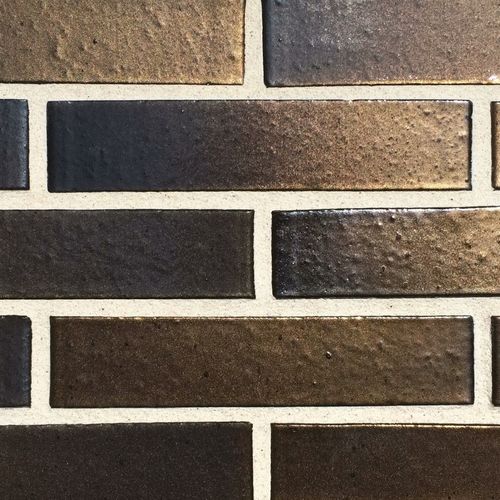 Mattone per facciata - AGED BRONZE 3507 LO - SMOOTH - Klinker Covadonga - per muratura / trafilato / liscio