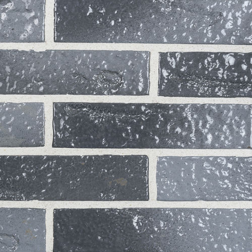Mattone per facciata - 3+5 R3O GREY MULTI - TEXTURED - Klinker Covadonga - per muratura / pieno / speciale