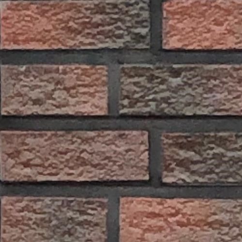 Mattone per facciata - RUST 3111 R2 - TEXTURED - Klinker Covadonga - per muratura / forato / speciale