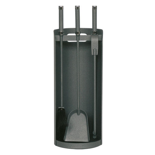 Set da camino in pelle - 60.640 - Comex Production S.N.C. - in acciaio
