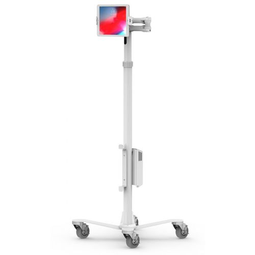 Supporto per tablet da terra - Maclocks / Compulocks - contract / orizzontale / bianco