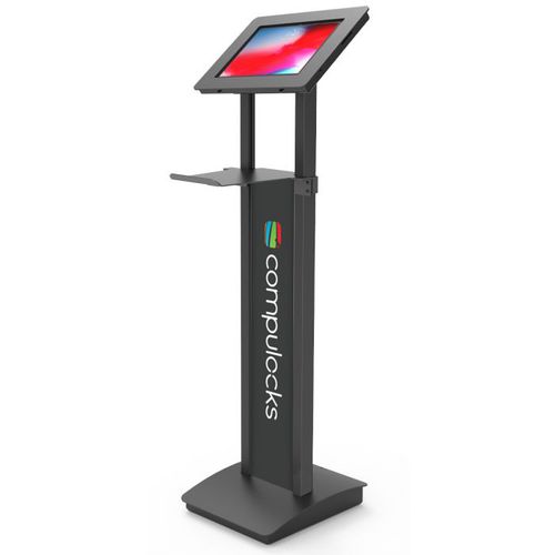 Supporto per tablet da terra - ROKKU BRANDME - Maclocks / Compulocks - contract / orizzontale / con sistema di sicurezza