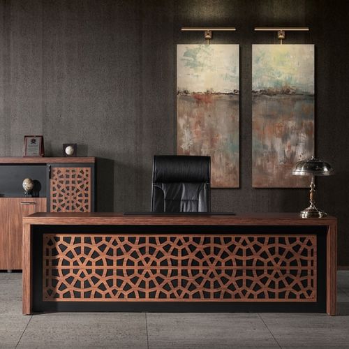 Scrivania direzionale - ANATOLIA - Flekssit Office Furniture - da terra / classica / in legno