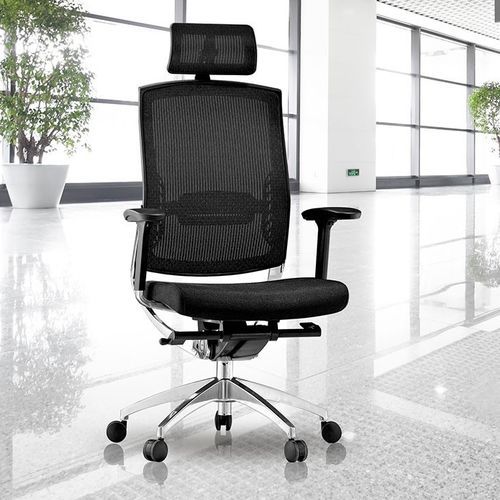 Poltrona direzionale contemporaneo - ABANT - Flekssit Office Furniture - in pelle / in rete / in alluminio