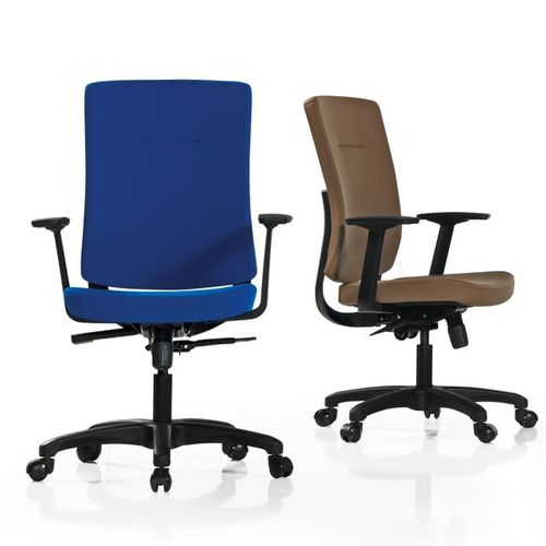 Sedia da ufficio contemporanea - CLEVER - Flekssit Office Furniture - da interno / in tessuto / in poliuretano