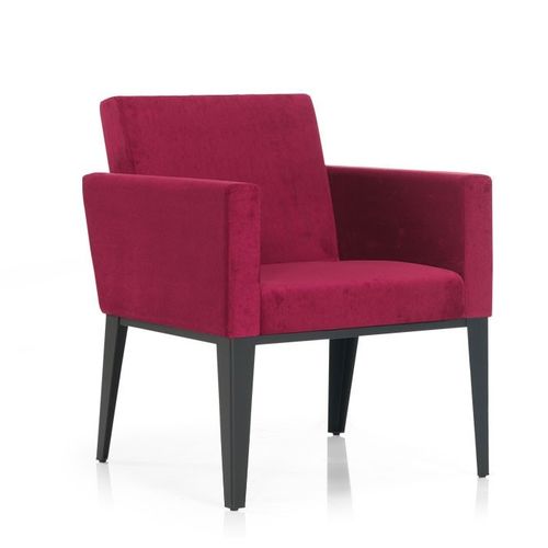 Sedia visitatore contemporanea - FREZYA - Flekssit Office Furniture - da interno / in tessuto / in poliuretano