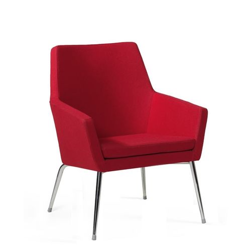 Sedia visitatore contemporanea - ALIZE - Flekssit Office Furniture - da interno / in tessuto / imbottita
