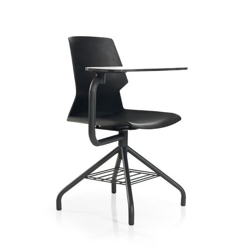 Sedia da conferenza contemporanea - PIYAN - Flekssit Office Furniture - da interno / in polipropilene / con supporto in alluminio