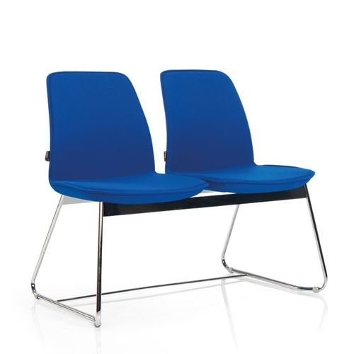 Seduta su barra in tessuto - SUDE - Flekssit Office Furniture - in poliuretano / 2 posti / da interno