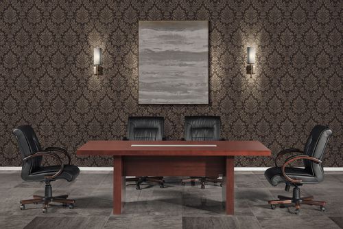 Tavolo da riunione contemporaneo - MAKLORA - Flekssit Office Furniture - in MDF / con supporto in MDF / rettangolare