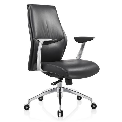 Sedia da ufficio contemporanea - VILLA - Flekssit Office Furniture - da interno / in pelle / imbottita
