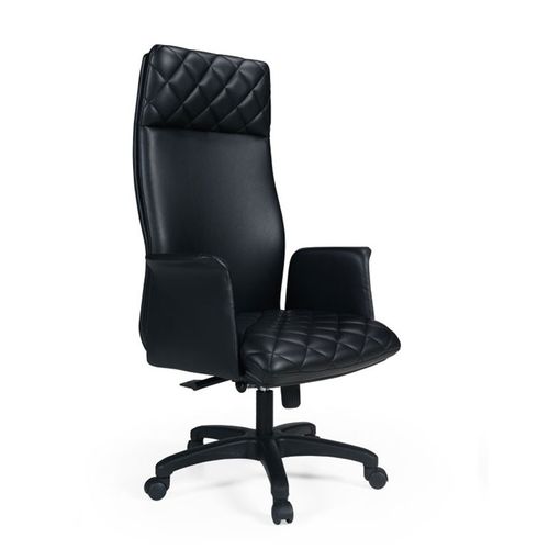Poltrona direzionale contemporaneo - PIER - Flekssit Office Furniture - in pelle / in acciaio / in poliuretano