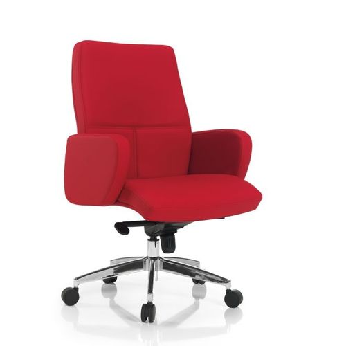 Poltrona da ufficio contemporanea - WINNER - Flekssit Office Furniture - in tessuto / in alluminio / imbottita