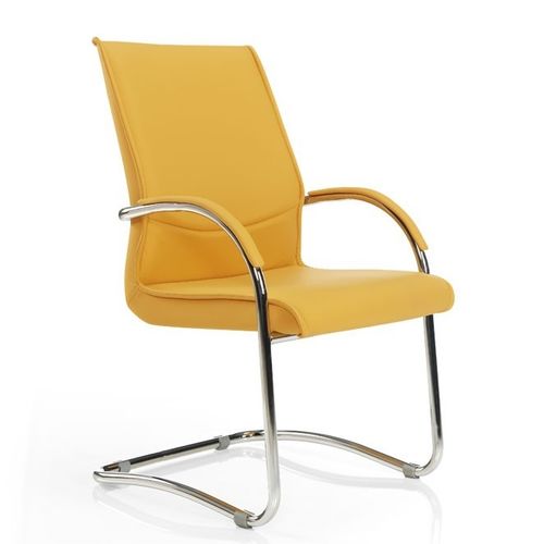 Sedia visitatore contemporanea - SWANKY - Flekssit Office Furniture - da interno / in acciaio / in poliuretano