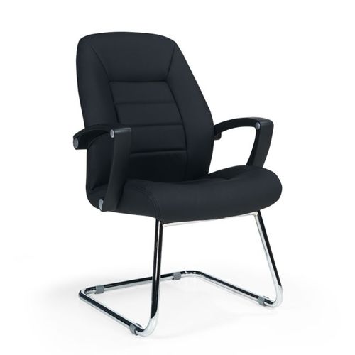 Sedia visitatore design originale - GALAXY - Flekssit Office Furniture - da interno / in acciaio / in poliuretano