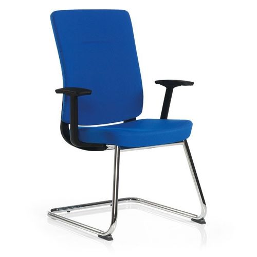 Sedia visitatore contemporanea - CLEVER - Flekssit Office Furniture - da interno / in poliuretano / imbottita