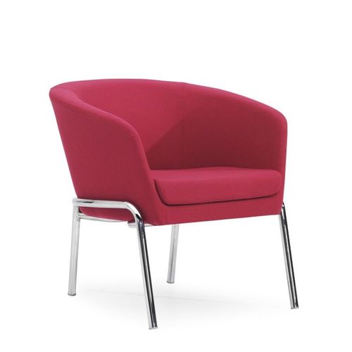 Sedia visitatore contemporanea - ZAMBAK - Flekssit Office Furniture - da interno / in poliuretano / imbottita