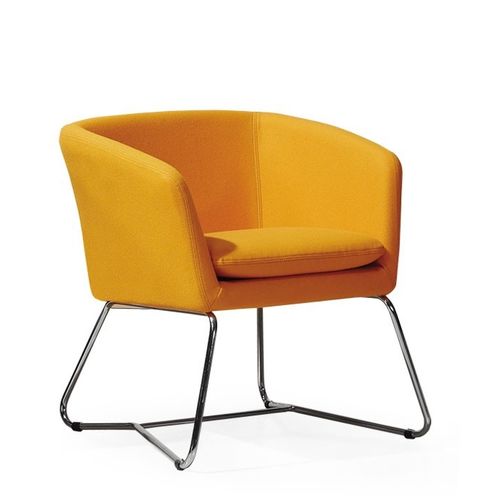 Sedia visitatore contemporanea - KUVARS - Flekssit Office Furniture - da interno / in poliuretano / imbottita