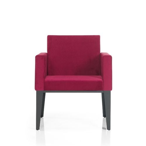 Poltrona contemporanea - FREZYA - Flekssit Office Furniture - in tessuto / in legno / in poliuretano