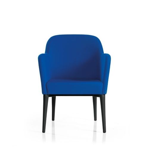 Poltrona contemporanea - LOFT - Flekssit Office Furniture - in schiuma di poliuretano / in metallo / marrone