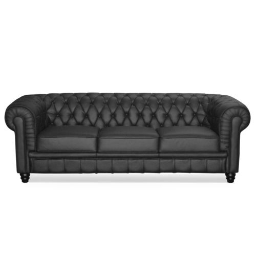 Divano contemporaneo - KRISTAL - Flekssit Office Furniture - in pelle / nero / contract