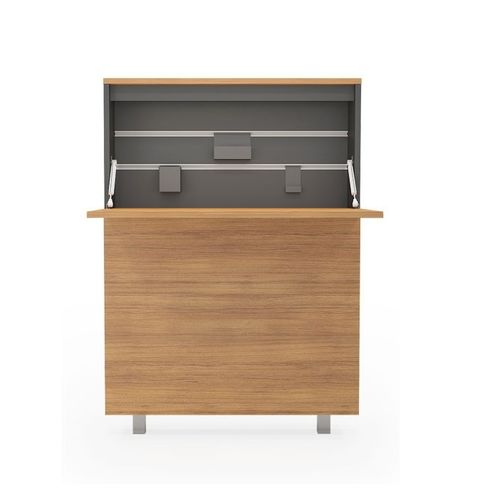 Scrivania contemporanea - LESS - Flekssit Office Furniture - in legno / per lo smartworking