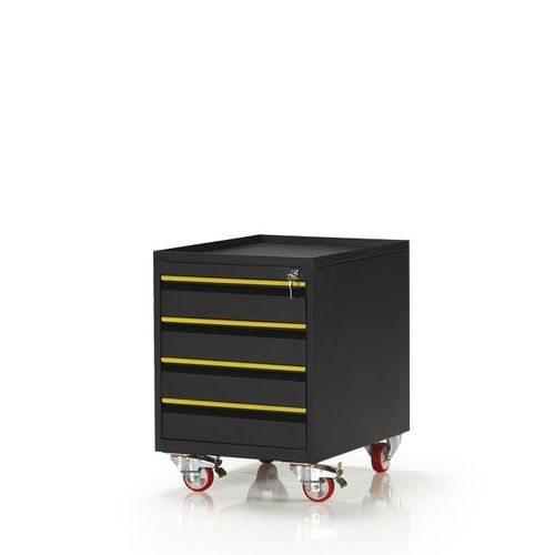 Cassettiera per ufficio in metallo - 2250 - Flekssit Office Furniture - 3 cassetti / 2 cassetti / con rotelle