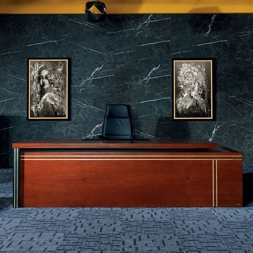 Scrivania direzionale - GORDION - Flekssit Office Furniture - da terra / moderna / in legno