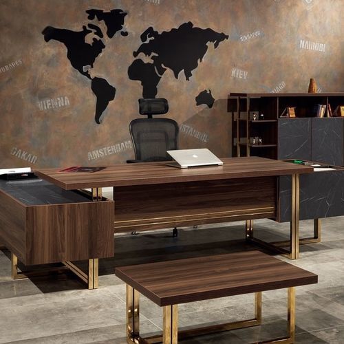 Scrivania da terra - GLOSSY - Flekssit Office Furniture - a 1 posto / contemporanea / in metallo