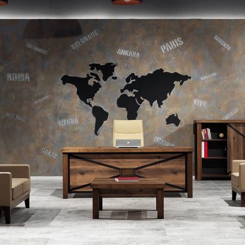 Scrivania direzionale - LIDYA - Flekssit Office Furniture - da terra / a 1 posto / contemporanea