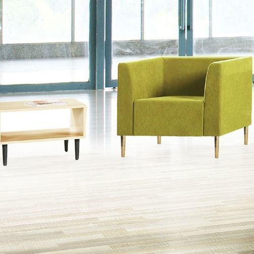 Divano contemporaneo - SHERATON - Flekssit Office Furniture - in acciaio / con braccioli / verde