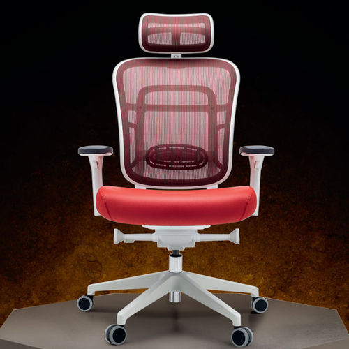 Poltrona direzionale contemporaneo - AURA - Flekssit Office Furniture - in pelle / a rete / in poliuretano