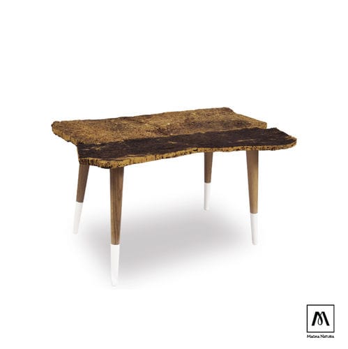 Tavolo in stile rustico - UNIONE - MAGNA NATURA | Cork Furniture - in sughero / con supporto in legno / rettangolare