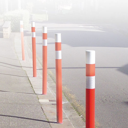 Paletto in poliuretano - FLAT-TOP 76 - LE POTELET - di sosta / di sicurezza / di controllo accessi