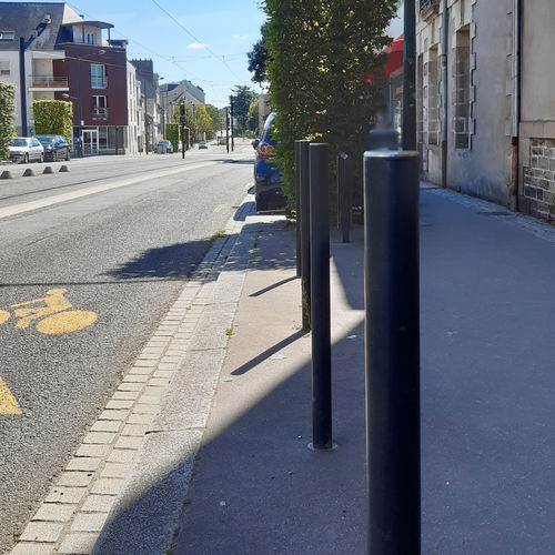 Paletto in poliuretano - FLAT-TOP 60 - LE POTELET - di sosta / di sicurezza / di controllo accessi