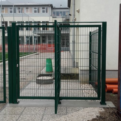 Tornello a tutta altezza - Ograje Kočevar - di sicurezza / per controllo accesso / in acciaio