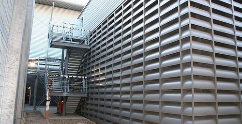 Griglia di ventilazione acustica - BOËT StopSon - in alluminio / in acciaio / rettangolare