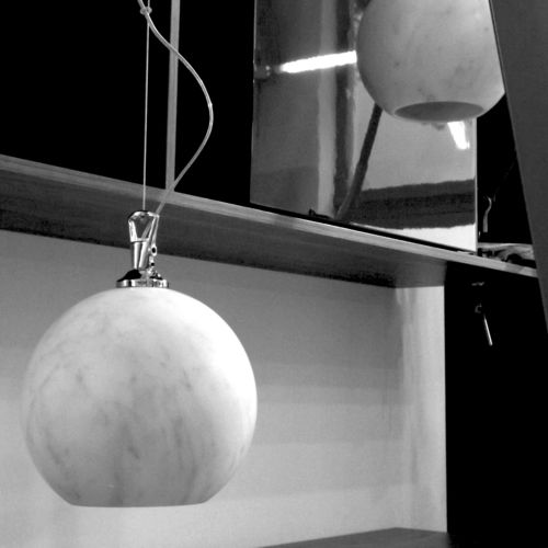 Lampada a sospensione - ART. 32 - Vie Del MarMo - in marmo / contemporanea / con cavo