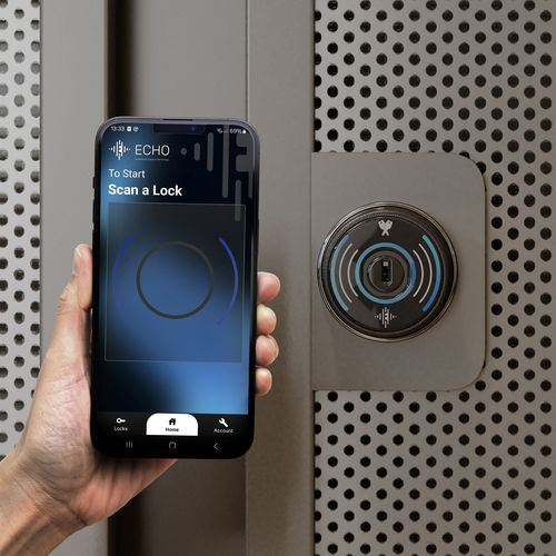 Serratura elettronica - ECHO - Lowe & Fletcher - senza chiave / NFC / azionabile tramite smartphone