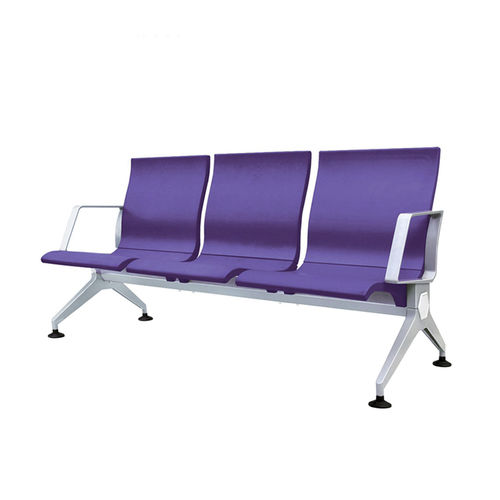Seduta su barra in ghisa di alluminio - SJ9065 - Foshan Oshujian Furniture Manufacturing Co., Ltd. - in poliuretano / 3 posti / da interno